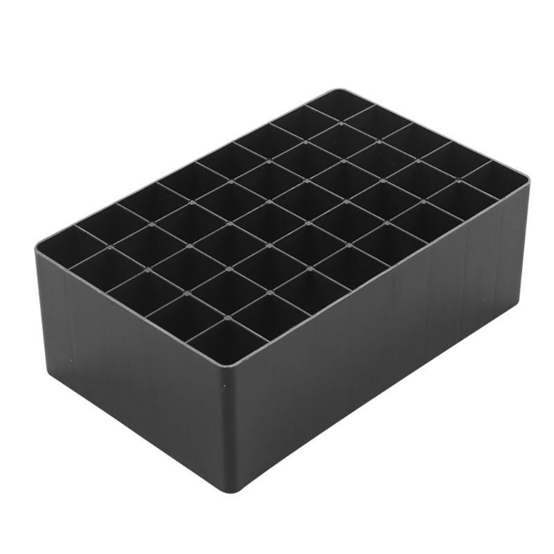 Soporte de almacenamiento para rotuladores, 30/40 ranuras, organizador de mesa, herramienta multifunción para rotuladores artísticos: 40 Slots Black