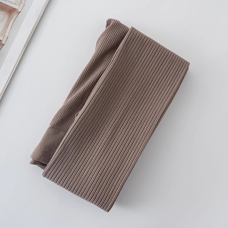 Moda outono delicado listras verticais mulheres meia-calça estiramento emagrecimento moldar lolita hottie sexy collants atacado: Marrom