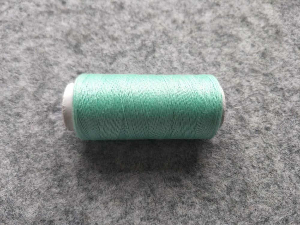 Multicolor bieden selecteren familie kosten naaigaren naaimachine draad hand naaigaren schoothoek 100 yard 1pcs: reseda