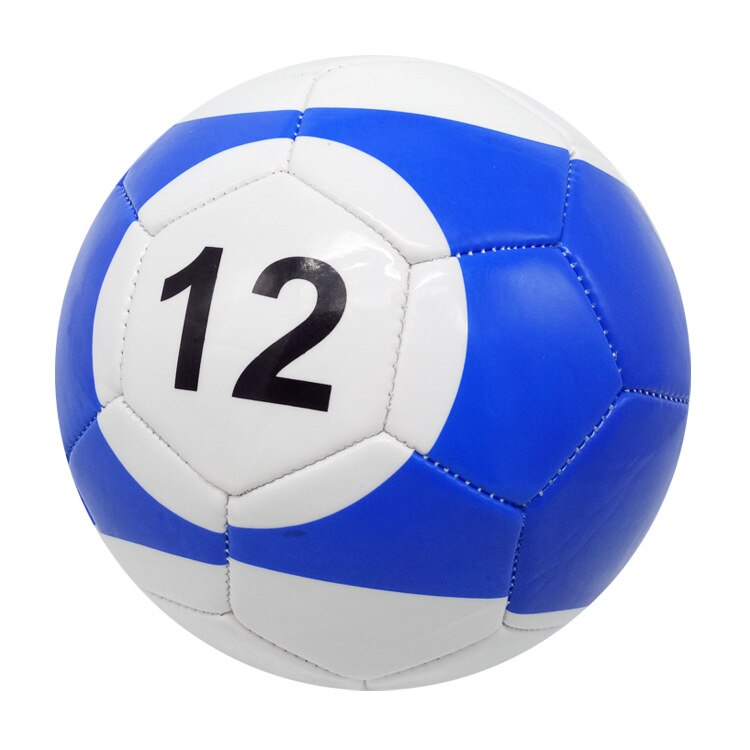 3# Gaint Snook Ball Snookball Snooker Billiards Soccer 8 Inch Game Huge Pool Football Include Air Pump Soccer Toy Poolball: No12