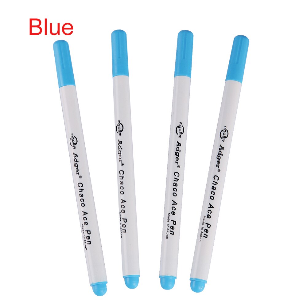 4 Stylos Marqueurs Pour Tissu - Encre Soluble à L'eau | Disparaît En 1 à 7 Jours | Idéal Couture, Patchwork, Broderie
