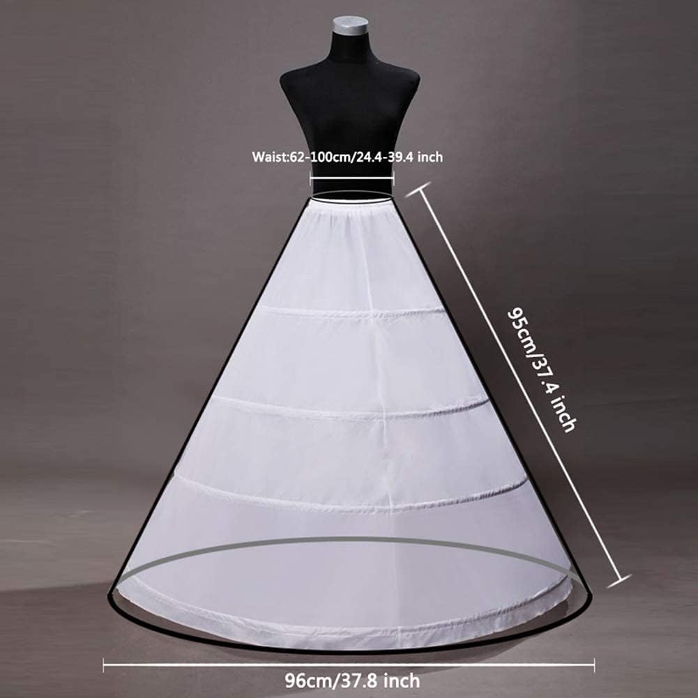 Petticoat Crinoline Slips Hoop Skirt Vintage Underskirt for Gown Dress Many Styles for Bridal Wedding: GRAY