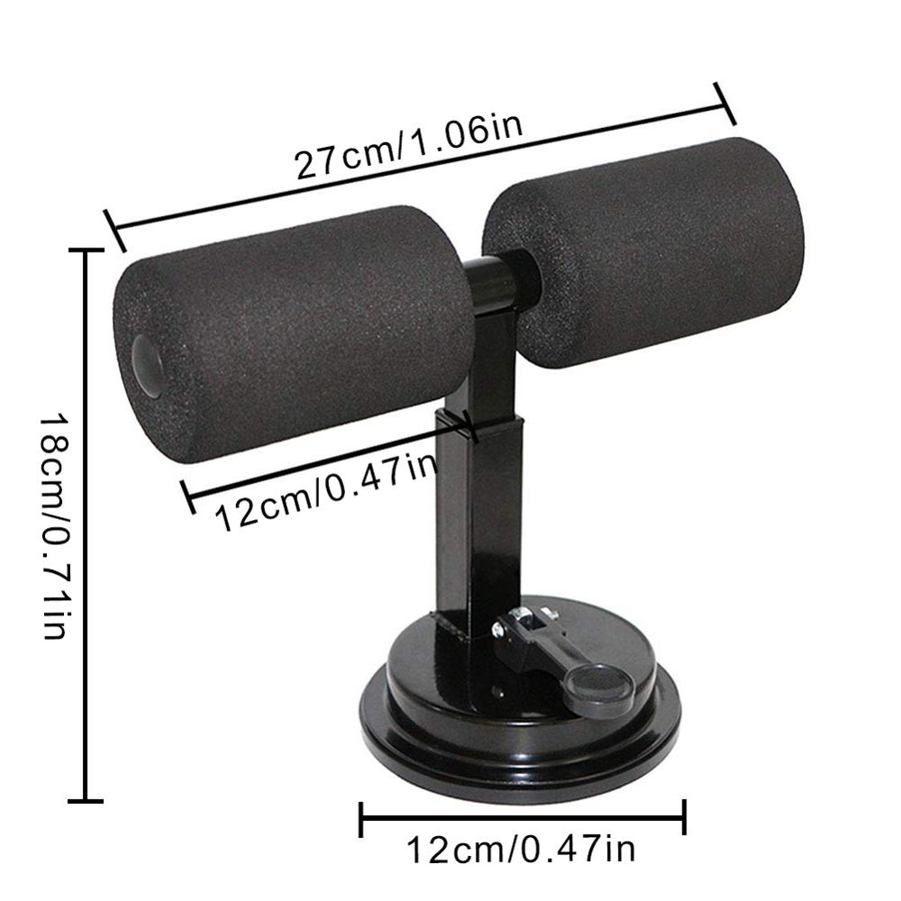 Treinamento muscular sentar-se barras suporte abdominal núcleo fitness sentar-se barra antiderrapante fundo seguro esponja design acolchoado situp assist bar
