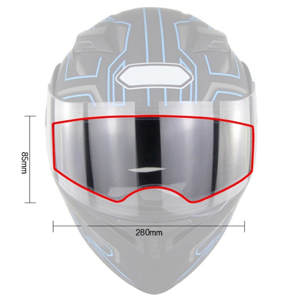 Anti-Fog Helmet Lens film universal for the Motorcycle Helmet visor Fog Resistant films Motorcycle Accessories
