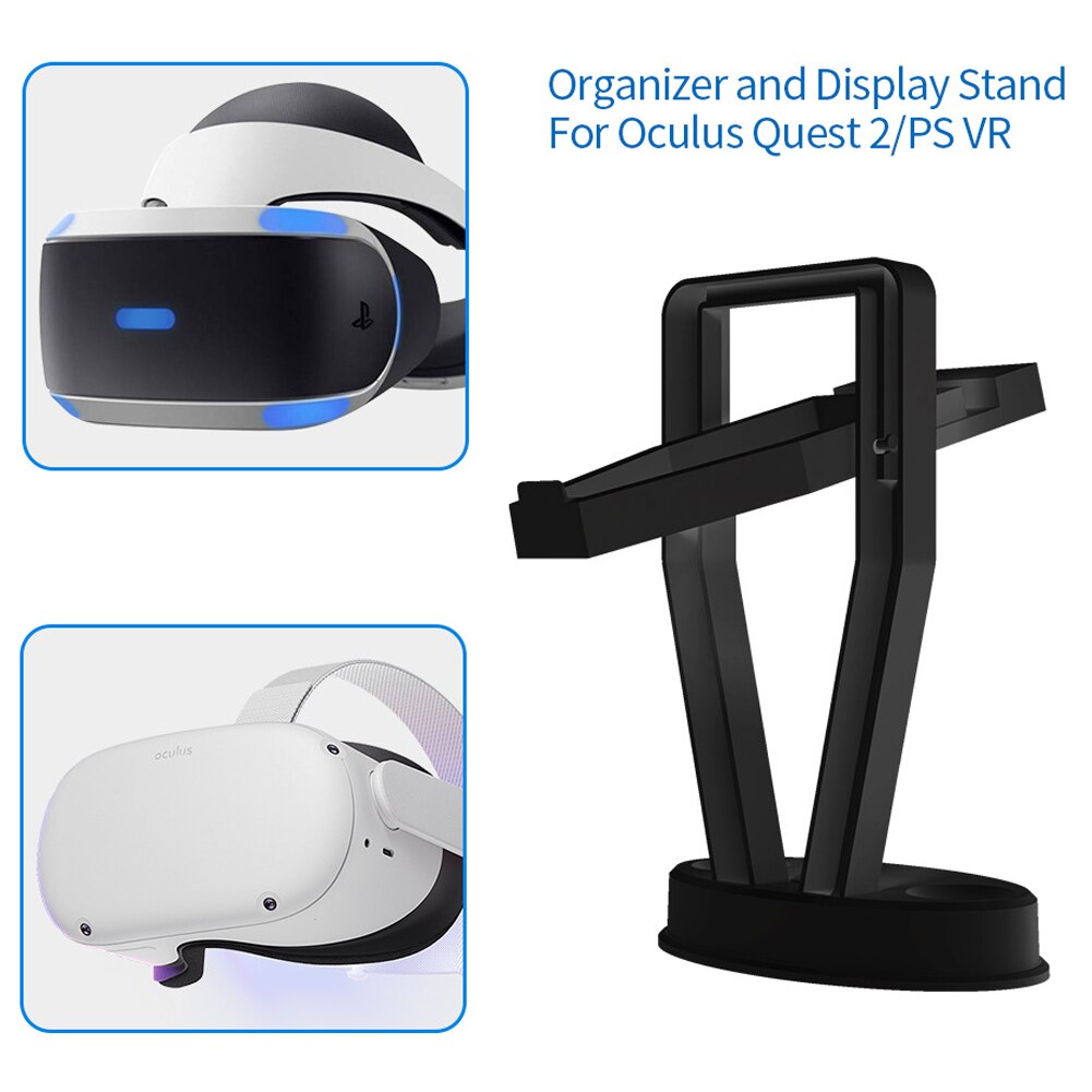 Für Oculus Q2 Montieren Anzeige Halterung VR Headset Griff Praktische Lagerung Halfter Helm Gestell Bahnhof Liefert