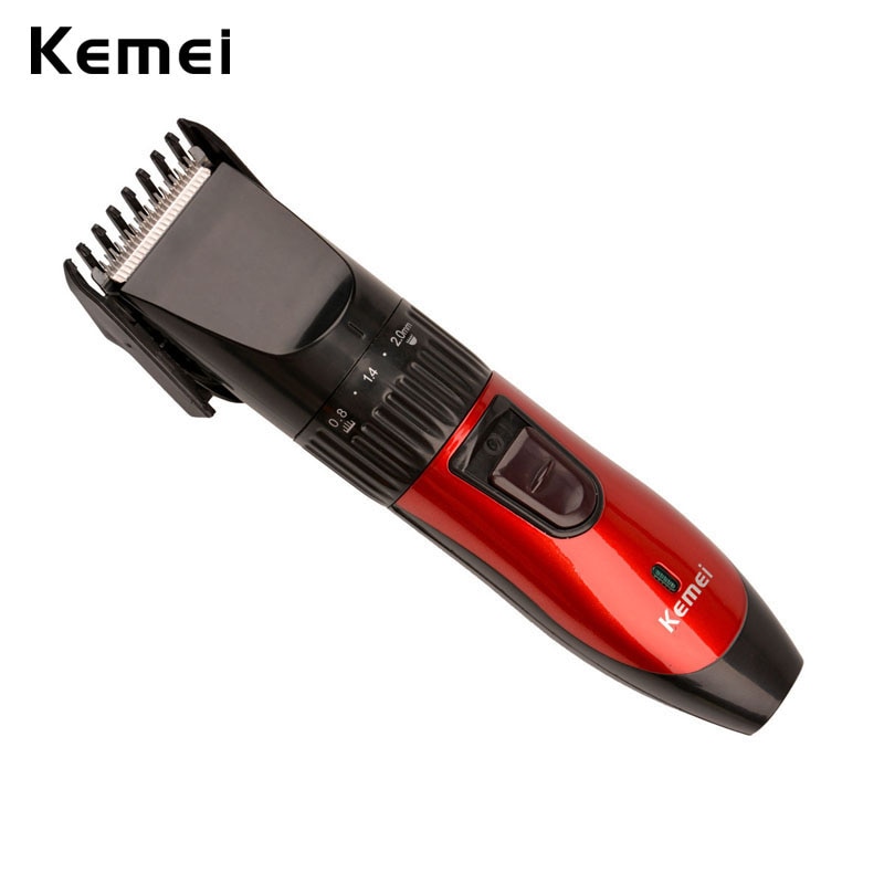 Kemei Man Elektrische Baard Haartrimmers Elektrische Tondeuse Oplaadbare Professionele Snijmachine Kapsel Styling Tools 38