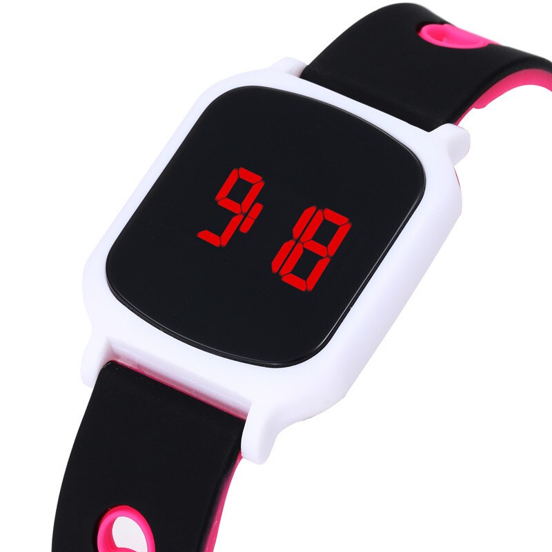 Digital ur til børn sport elektroniske led ure silikone urbånd børn ure pige dreng studerende montre enfant