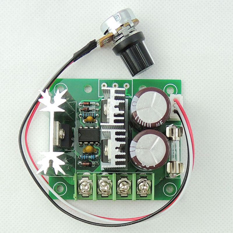 DC 12V-40V DC Motor Speed Controller 400W 10A 10%-100% Adjustable PWM Controller