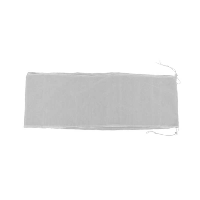 Filet de protection ventilé pour attraper des graines, Cage à oiseaux en Nylon pour perroquets, perruches, aras: WHITE