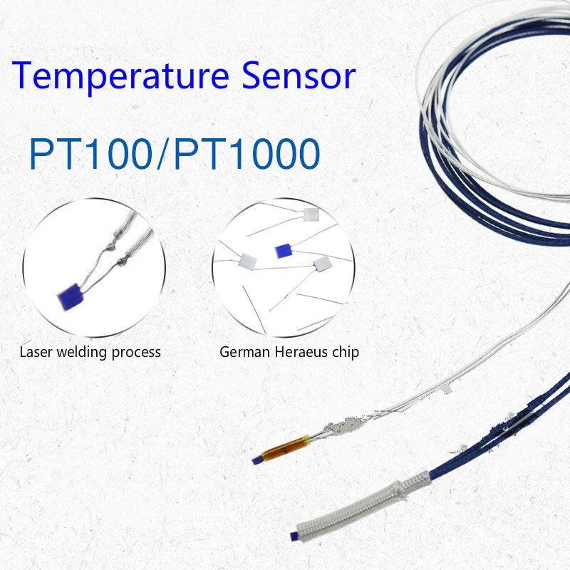 PT100 platinum thermal resistance temperature sensor Waterproof PT1000 Temperature Sensor PT1000 High temperature probe