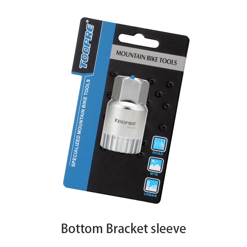 TOOPRE Bicycle Cassette Freewheel Sleeve Thread-on Freewheel Bottom Bracket Hubs Removal Repair Tool Bike Parts: Tool C