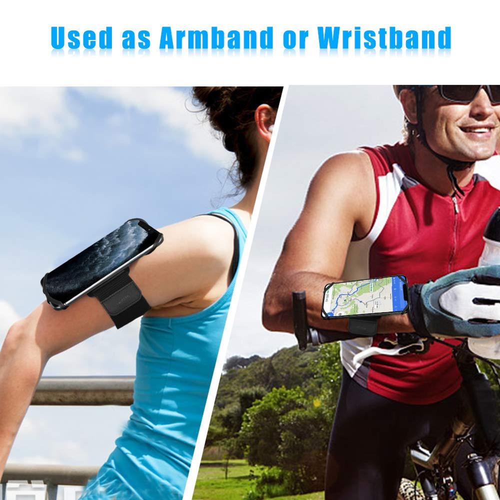 Vup Telefoon Armband,360 ° Draaibare Running Telefoon Houder Voor Iphone, Galaxy, Google Pixel, 4 ''-6.5 ''Phones