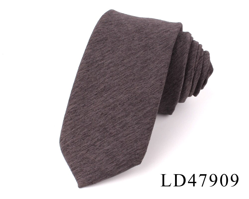 Gravatas de cor sólida para homens e mulheres, gravatas finas e casuais para casamento: LD47909