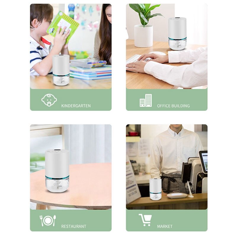 160ml slimme inductie spray automatische zeepdispenser desinfectie voor thuis
