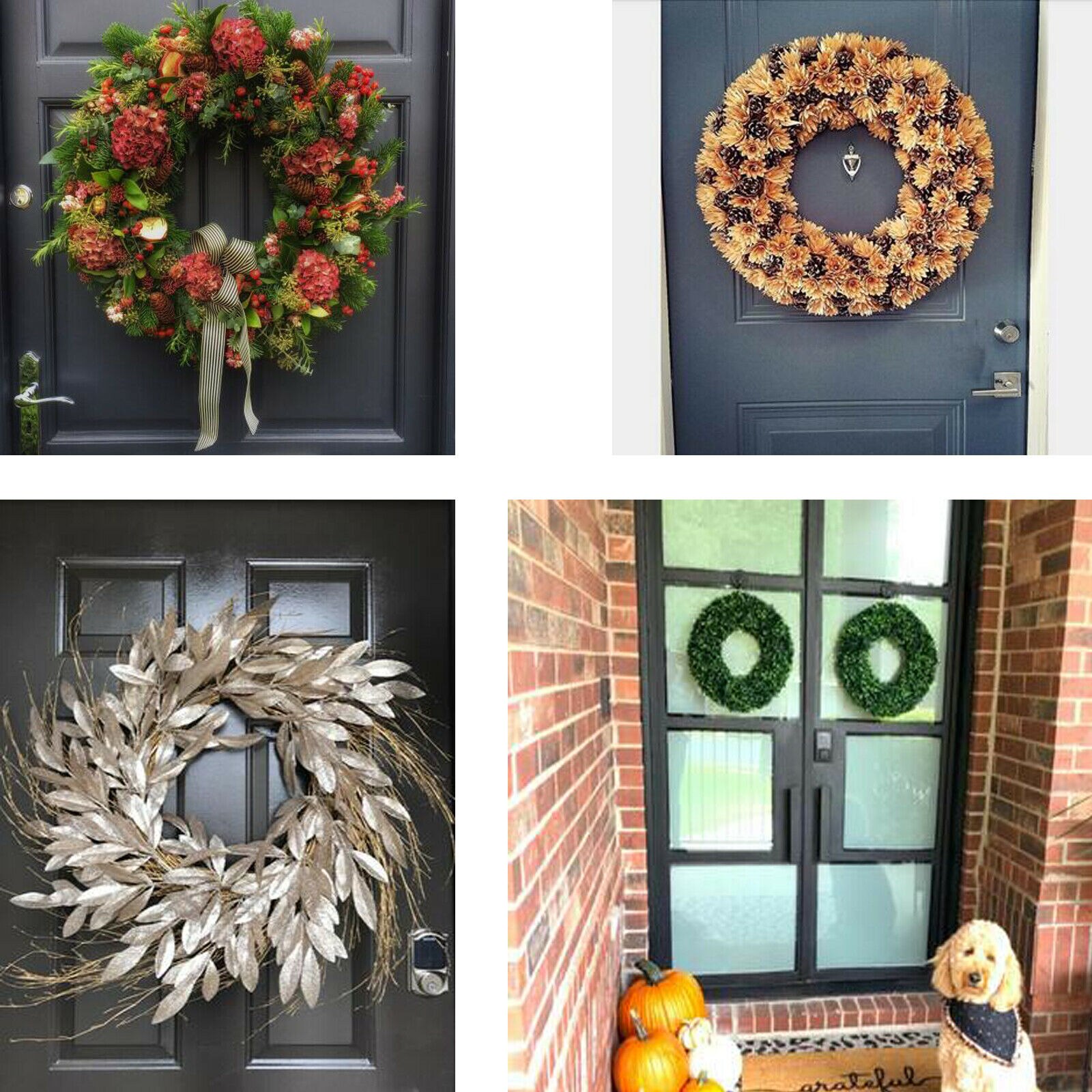 Outdoor Magnetic Doorway Christmas Wreath Hanger Hook for Hanging Tool in Garage