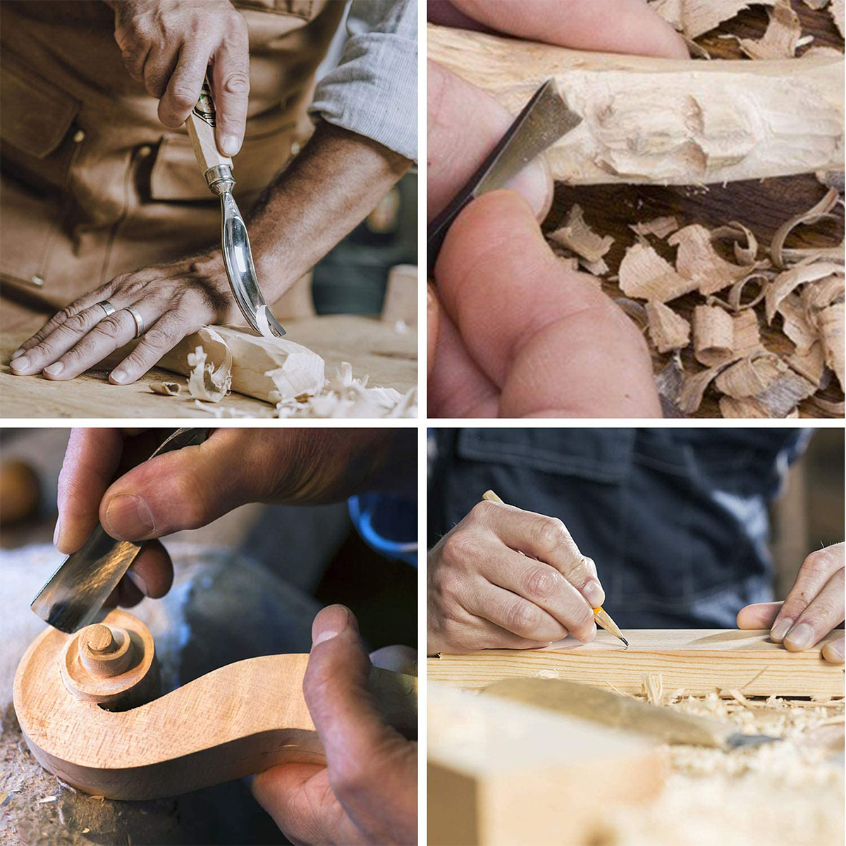 6/50Pcs Basswood Carving Block Natural Cork DIY Wood Crafts Portable Carving Art Supplies Suitable for Beginners/Craft Lovers