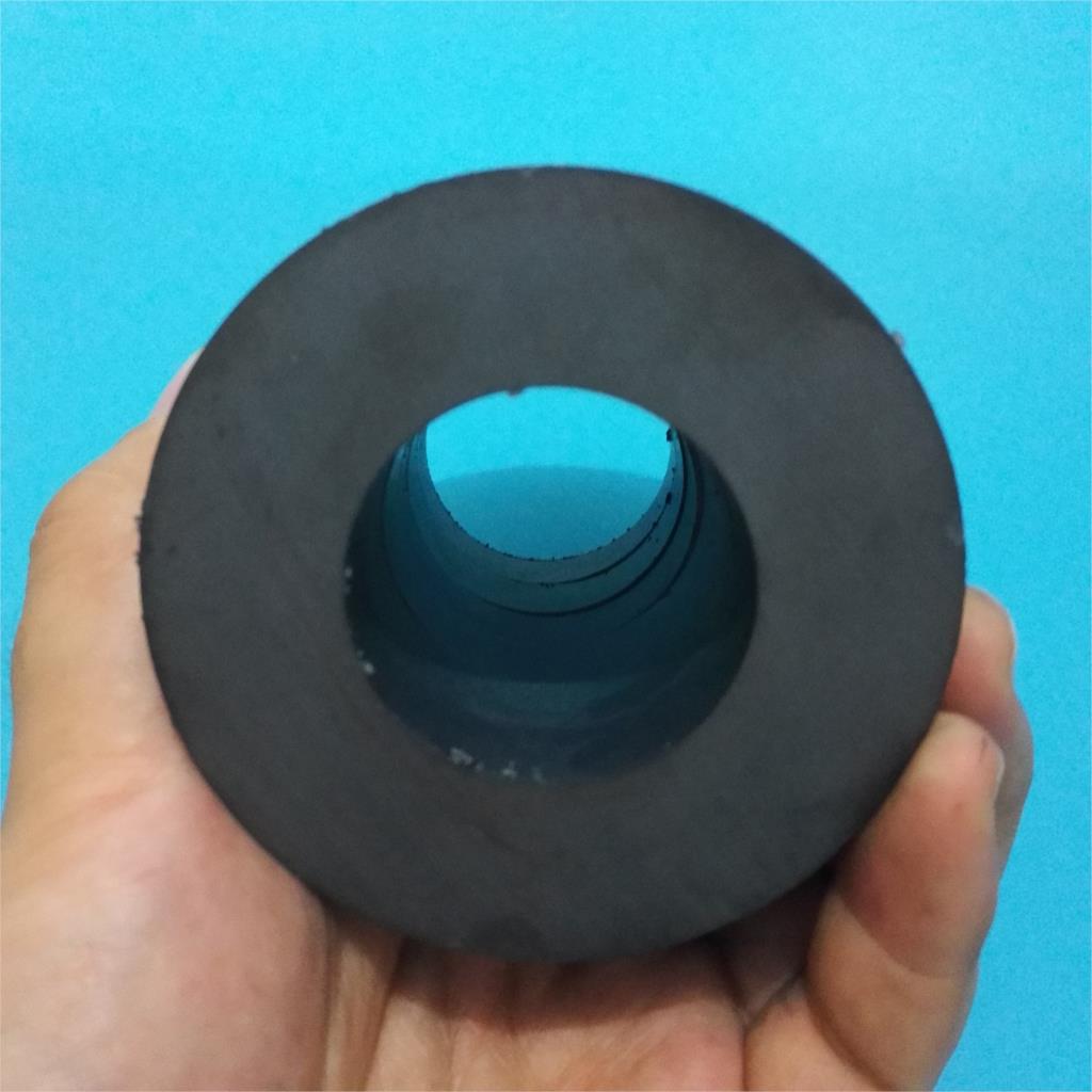speaker magnets Dia 80*15mm hole 40mm work temperature -40 to +220 Celsius permanent ring ferrite magnet