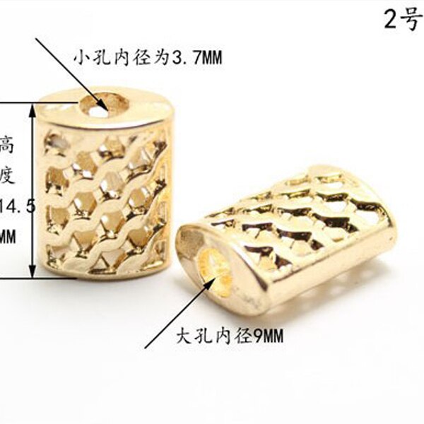 Boucle de suspension en métal de , corde à porter, cordon décoratif, verrouillage du point d'extrémité du cordon, accessoires pour vêtements de bricolage multi-styles, 100 pièces: Cuivre antique