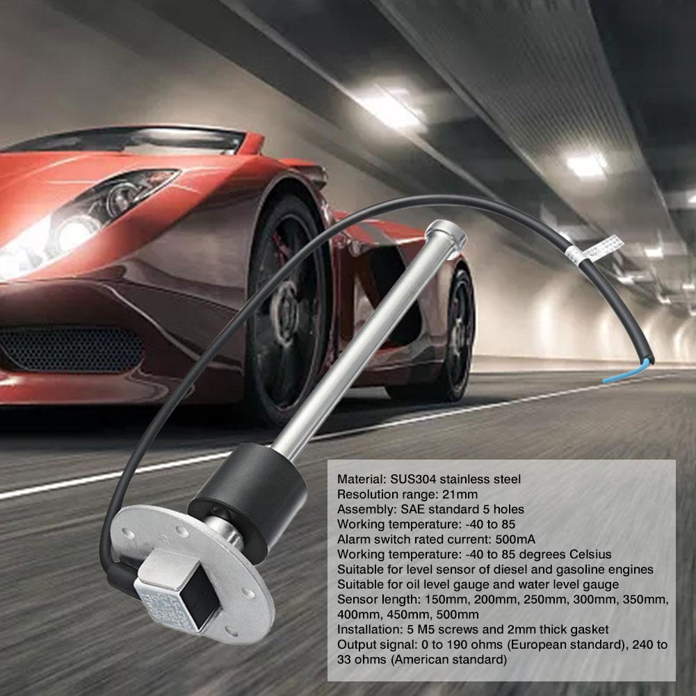 Auto Kraftstoff Wasser eben Sensor Fluss IP67 Wasserdichte Flüssigkeit Messgerät Flüssigkeit eben Sensor SUS304 Für Marine Schub Messgerät Turbo Schub