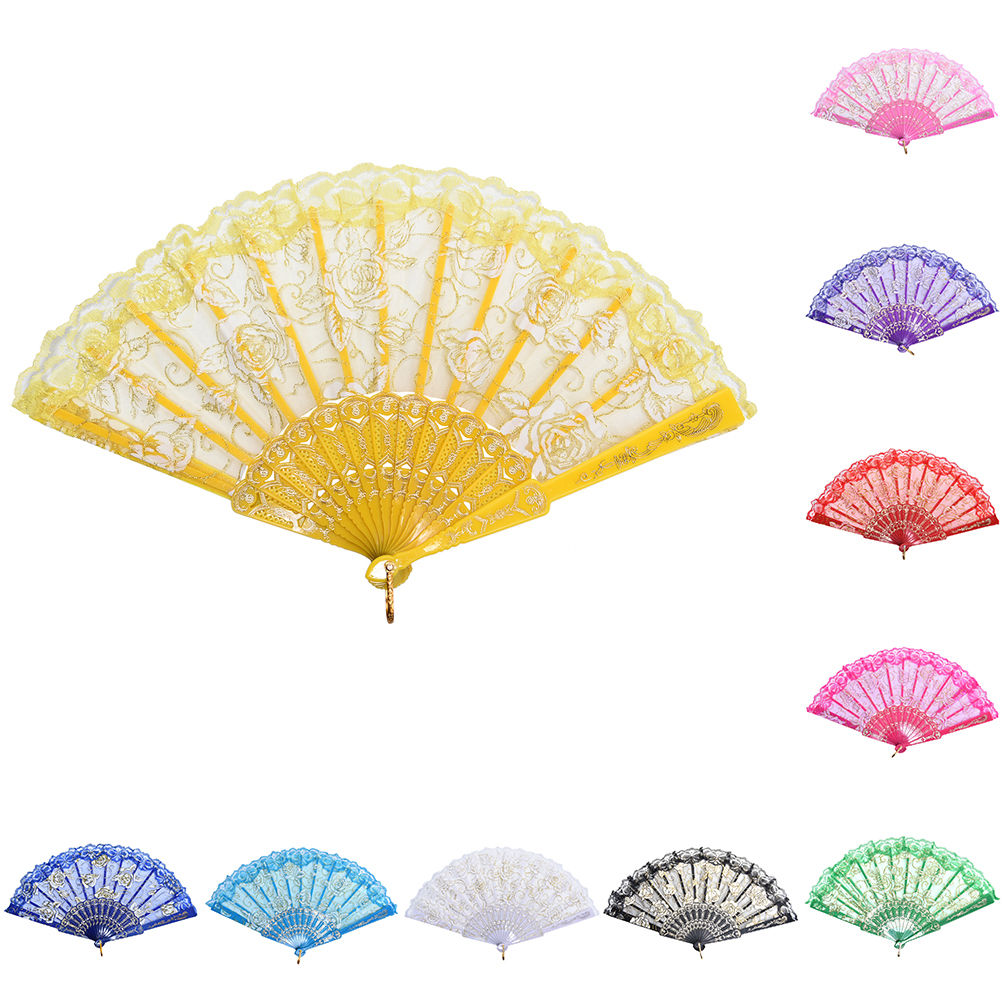 Healifty Sandelhouten vouwwaaier, 1 stuk, Chinees/Japanse