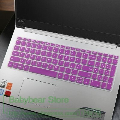 laptop Keyboard cover Protector Skin for Lenovo Ideapad 3 15 model 15ADA05 15IML05 15iil05 15ARE05 15.6'': purple