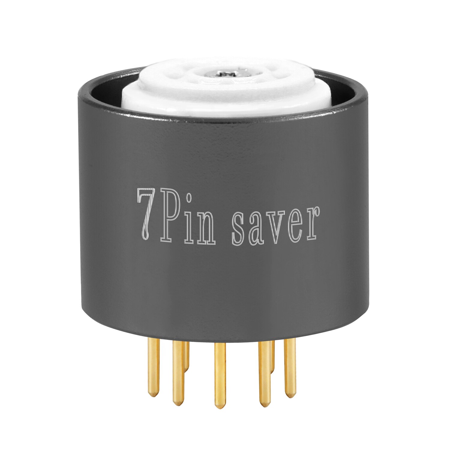 7Pin Vergulde Vacuüm Buisvoet Saver Base Voor 6AU6 6AQ5 6X4 ECC91 6Z4