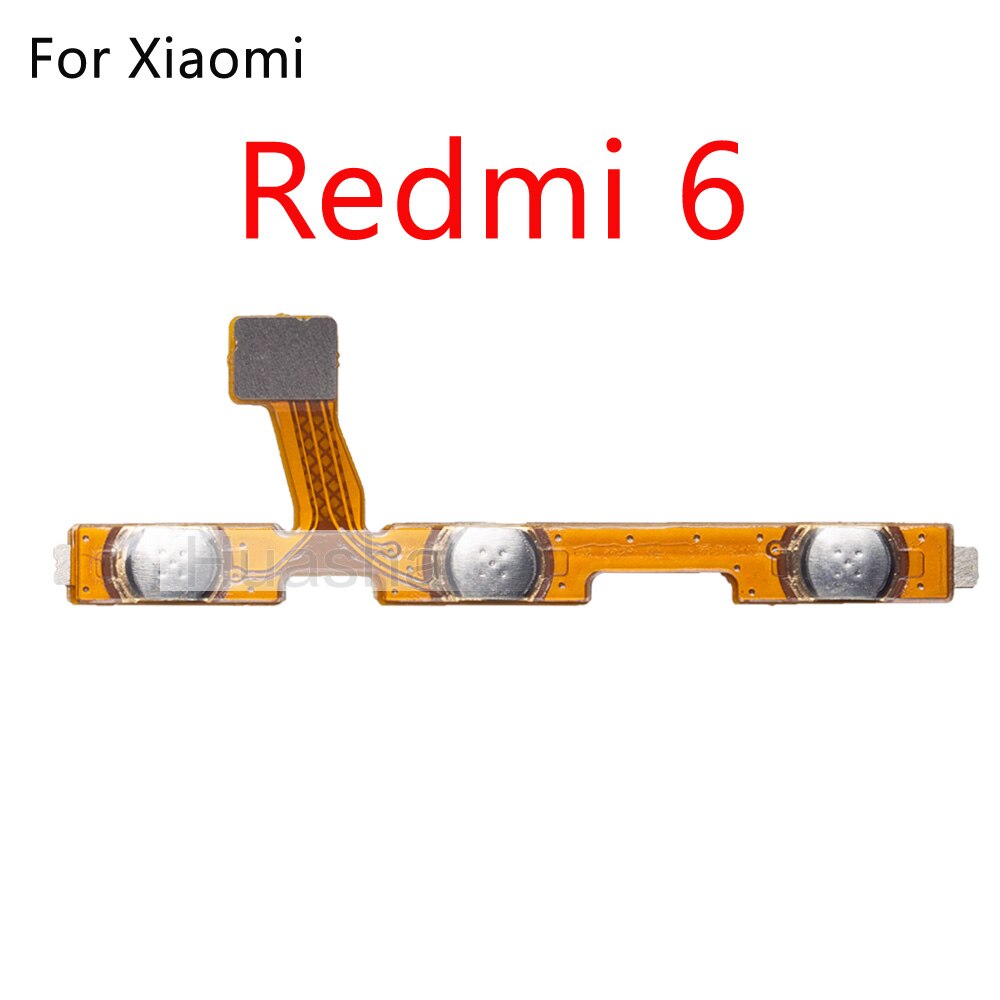 For XiaoMi Redmi 6 8 S2 Power On Off Button Volume Switch Key Control Flex Cable Ribbon