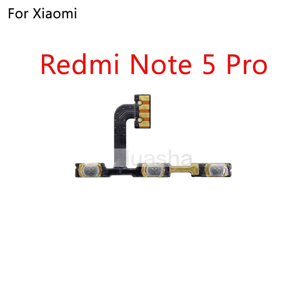 Power Volume Button Switch On Off Button Flex Cable For Xiaomi Redmi 3 3S 4A Note 2 3 4 5 Plus Pro 4X S2: Redmi Note 5 Pro