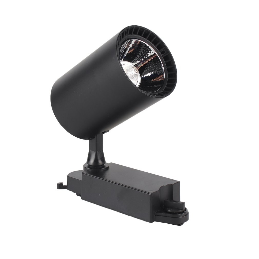 Icoco 10w kolbe ledet sporlys klesbutikk taklampe åpenn montert skinnespottlys super lyst justerbar vinkel ned lampe