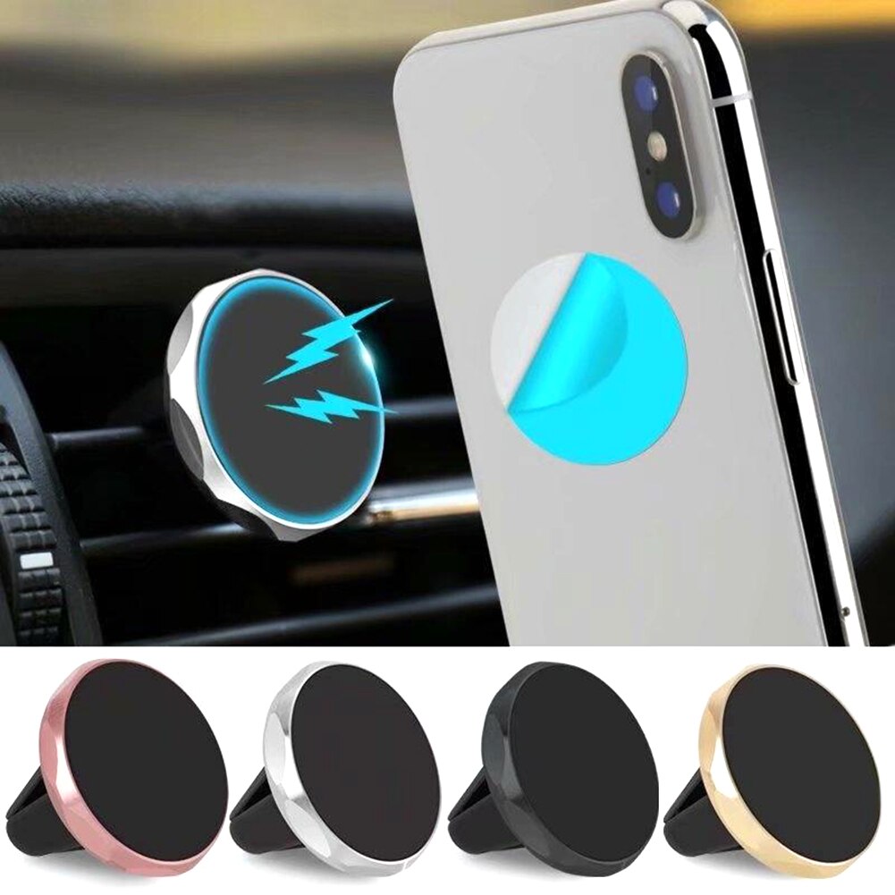 Magnetic Car Phone Holder For iPhone Samsung Magnet Mount 360 Rotation Car Holder for Phone in Car Phone Holder Stand