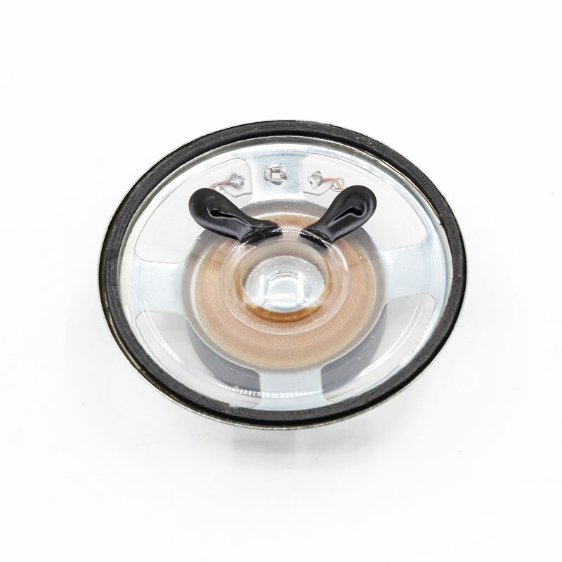 2 pièces 8R 2W haut-parleur étanche 57MM diamètre clair cône papier bouchon lumineux 32MM externe magnétique hauteur 17MM