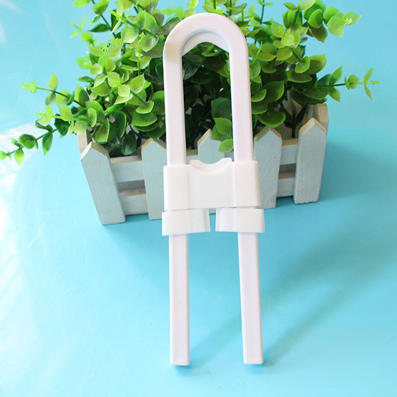 Serrure de Protection en forme de U pour enfants, 1 pièce, verrou de sécurité pour bébés, empêche les enfants d'ouvrir les tiroirs, porte d'armoire, serrure de sécurité pour enfants