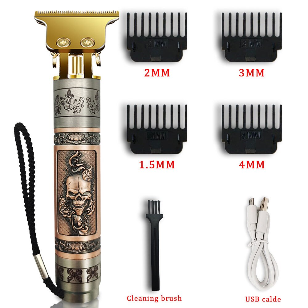 Hair Clipper Electric hair trimmer for men Cordless Shaver Trimmer 1mm Barber Hair Cutting Machine beard trimmer beard clipper
