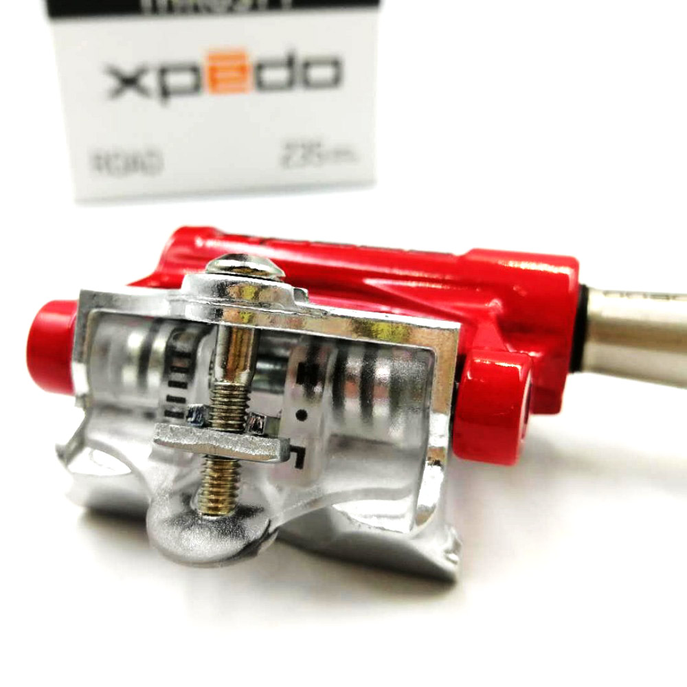 Xpedo Wellgo XRF07MC 235g alloy Road Bicycle clipless Pedals with 2 pairs look keo Compatible cleats self locking bike pedals