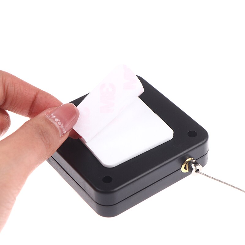 1 Set Black/White Door Closer Punch-Free Automatic Door Closers For Drawers Rawstring Bracket Door Automatic Closer 500G Pull