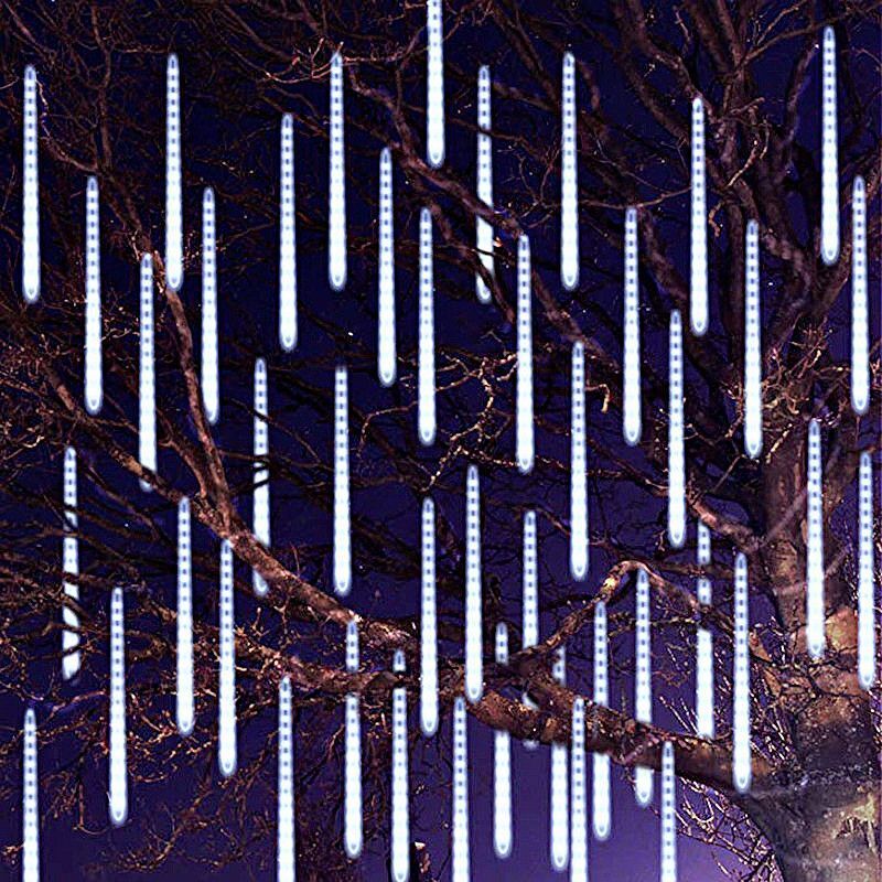 220V/110V LED Meteorschauer Lichter Meteor Regen Lichterketten Hochzeit Weihnachten Outdoor Straße Baum Dekoration Beleuchtung