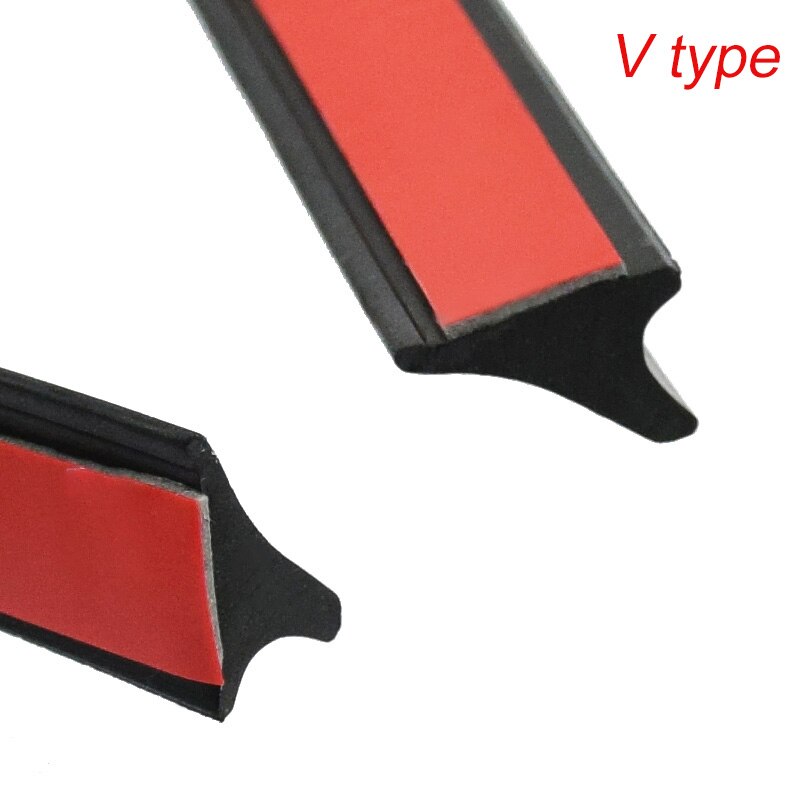 D/P/Z/B/Y Auto Styling Auto Rubber Afdichtingen Auto Deur Afdichting Tochtstrip Geluidsisolatie deur Afdichting Voorruit Rubber Afdichting Strip