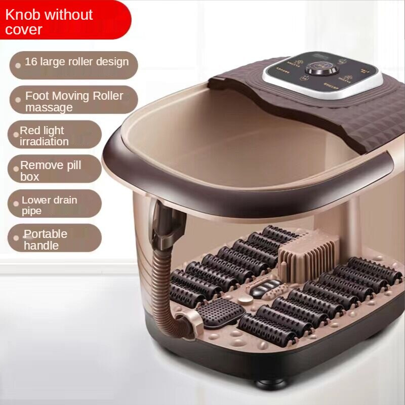 Spa Tub Heated Foot Bath Adult Home Foot Bath Automatic Feet Soaking Electric Massage Constant Temperature Foot Bath Foot