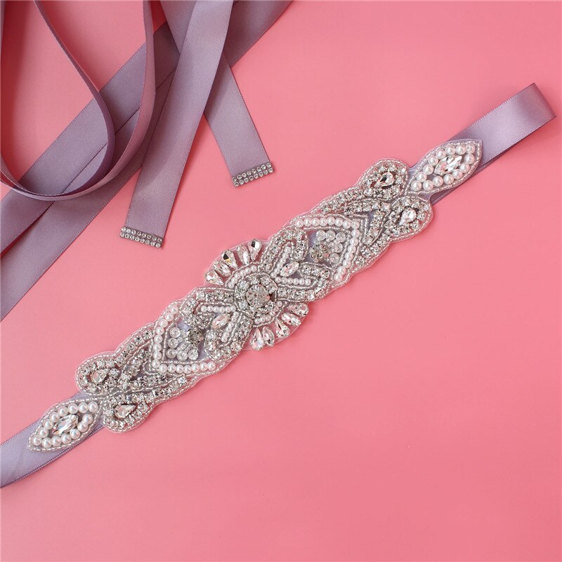 Yjwsxf Bruids Riem Trouwjurk Riem Dames Riem Parel Avondjurk Riem Rhinestone Riem Accessoriessories