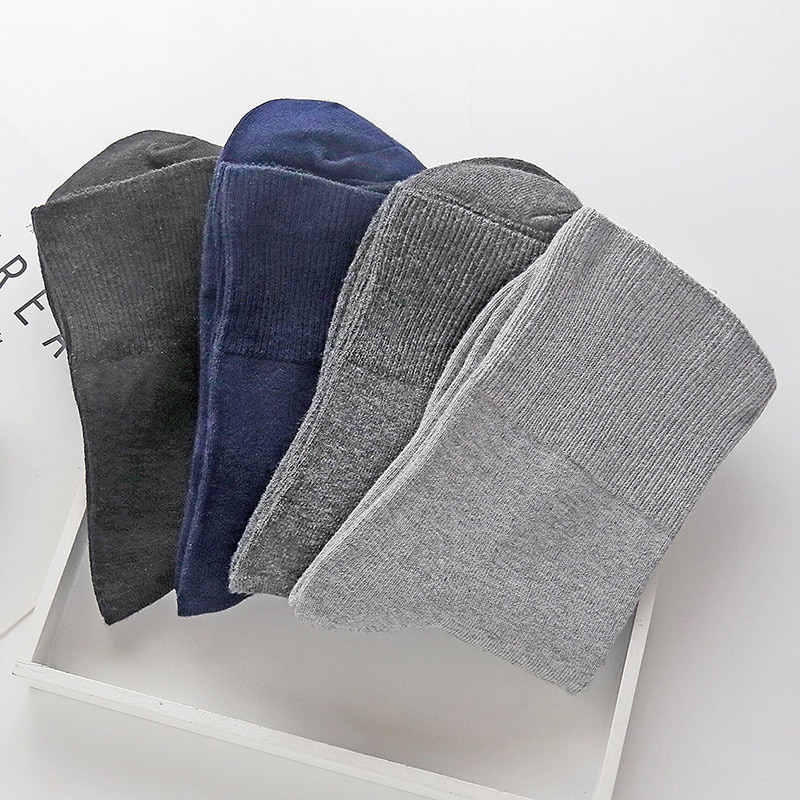 Calcetines para diabéticos para pacientes hipertensos, calcetín para prevenir venas varicosas, Material de algodón de bambú, Unisex, 0045