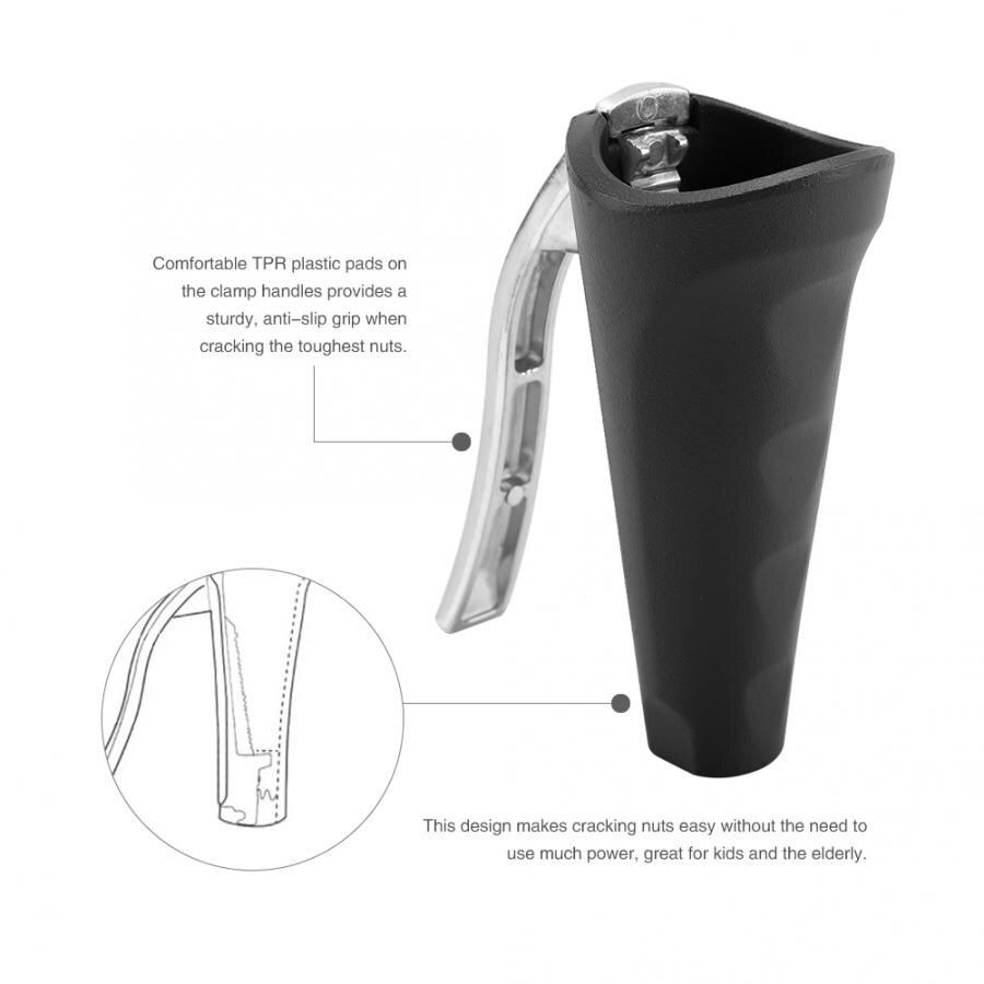 Nutcracker Sheller Opener Nut Crackers Walnut Cracker Heavy Duty Shell Opener Tool Cutter Clamp Plier Kitchen Accessories