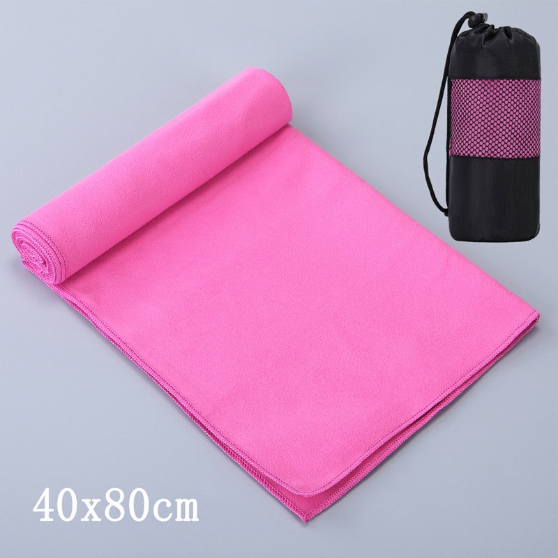 Sport Microfiber Snel Droog Pocket Handdoek Draagbare Ultralight Absorberende Grote Handdoek Voor Zwembad Zwemmen Gym Fitness Yoga Strand