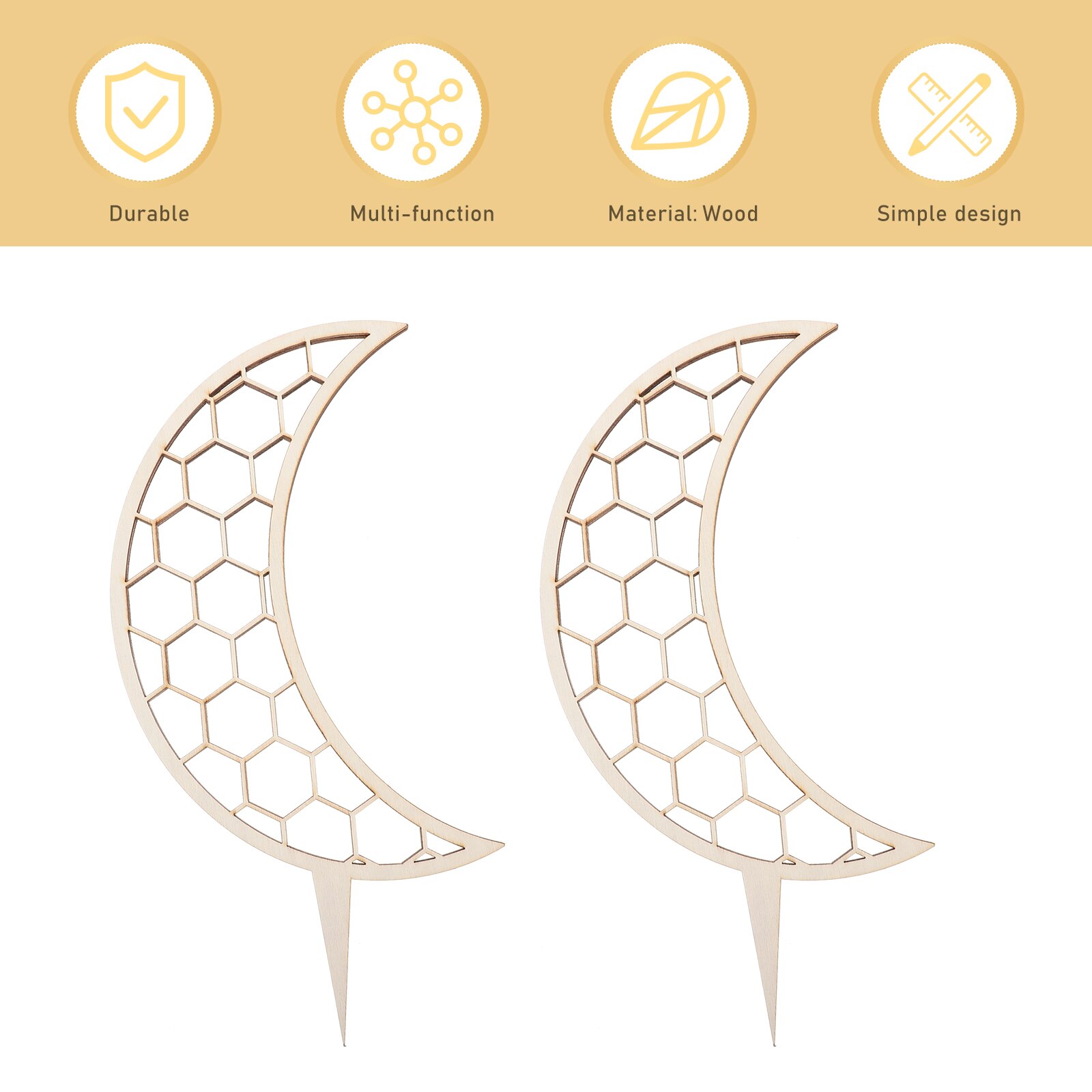 3pcs Plant Wooden Trellis Vine Plant Supports Wooden Plant Support Stakes