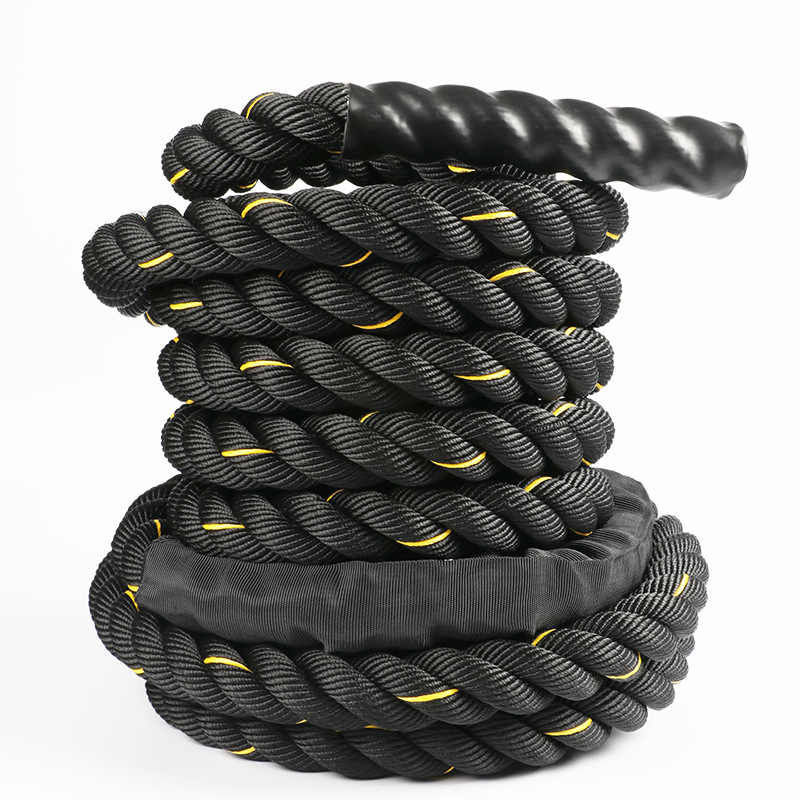 Weighted jump rope fitness studio outdoor home fitness exercise physical training combat rope combat strength training fitness rope