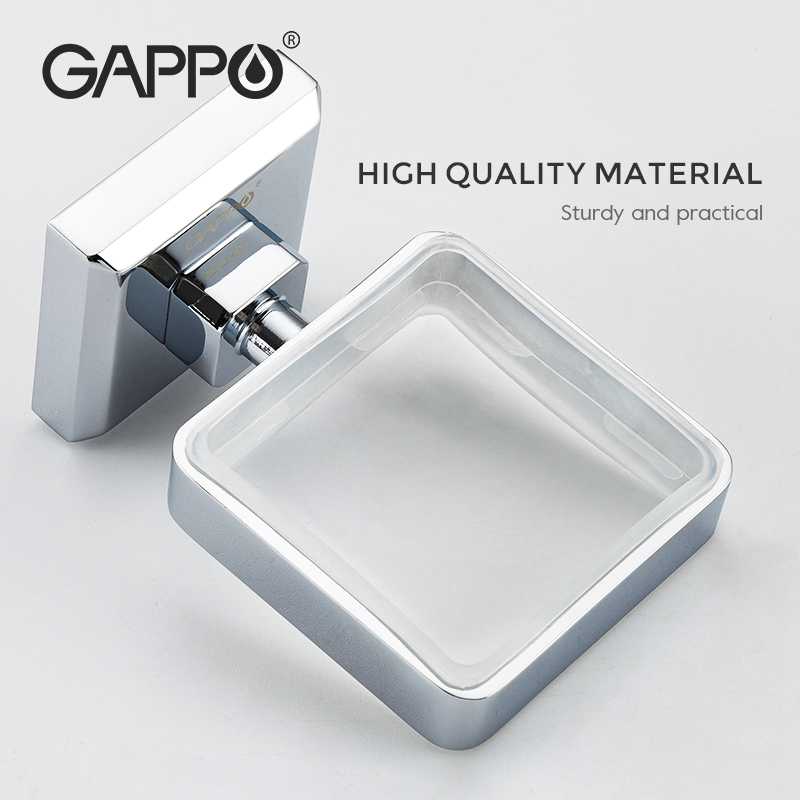 Gappo Cup Tumbler Houders Dubbele Tandenborstel Tand Bekerhouder Cups Wall-Mount Badkamer Accessoires Bad Hardware Set G3806/g3808