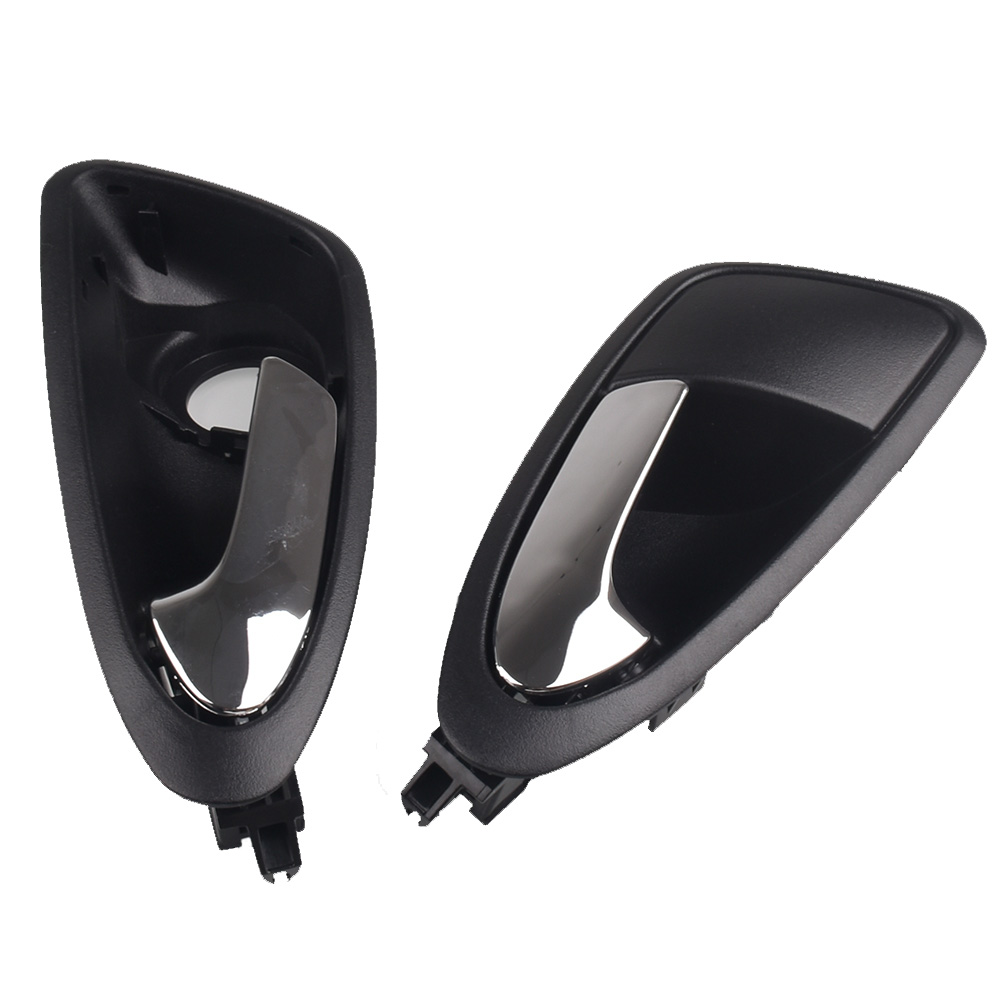 Manijas de manija de puerta Interior de coche, accesorio delantero izquierdo y derecho mate, 6J0837114A, para Seat Ibiza