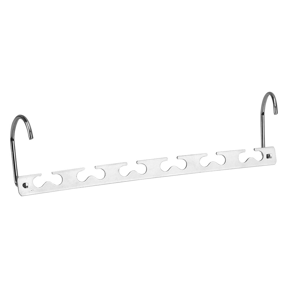 Składane wieszaki na ubrania 6 otworów suszarka robić prania ze stali nierdzewnej naścienny ruchomy wieszak na płaszcze kryty wieszak oszczędzający miejsce: Y rodzaj