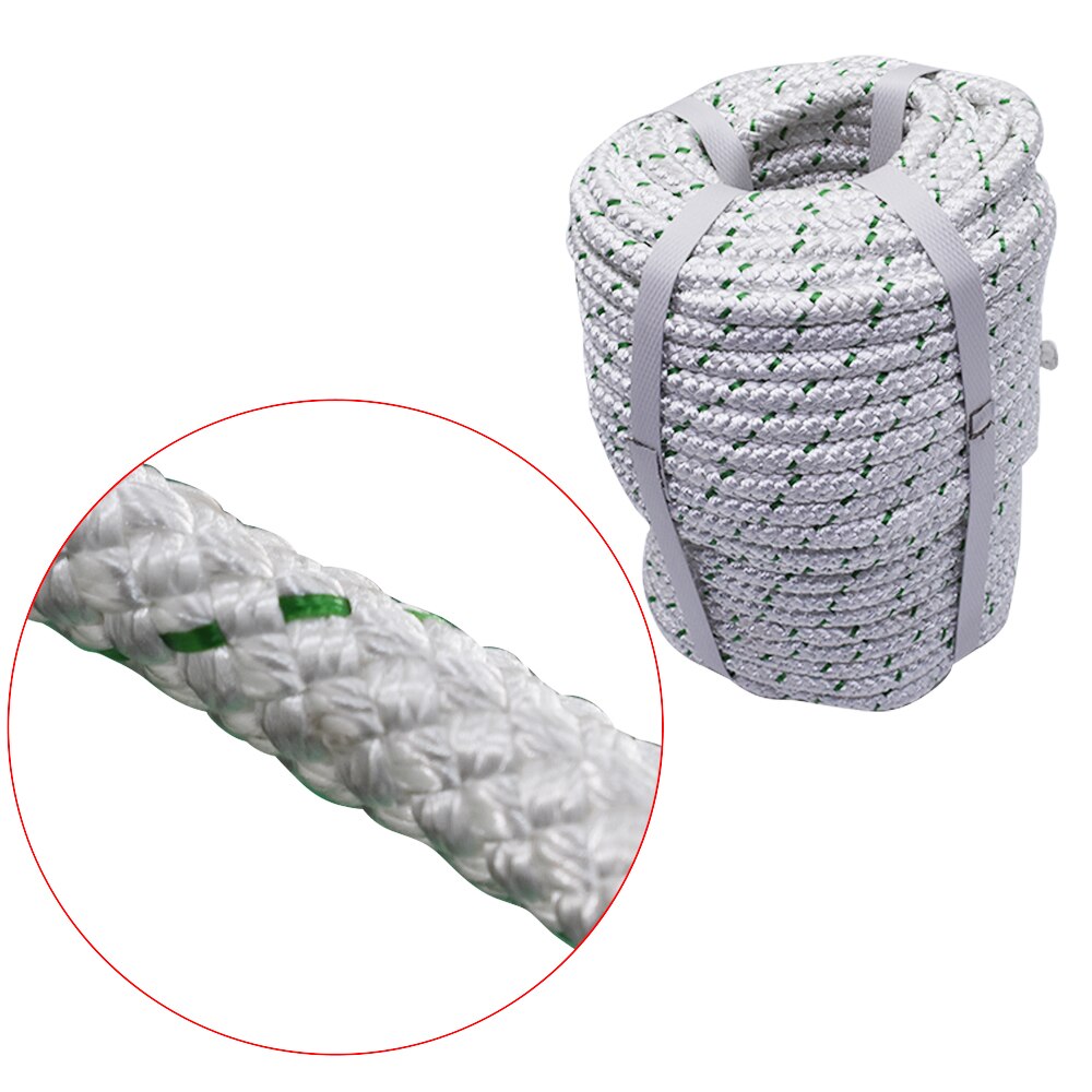 100FT Double Braid Polyester Rope 3/8 4800Lbs BREAKING STRENGTH