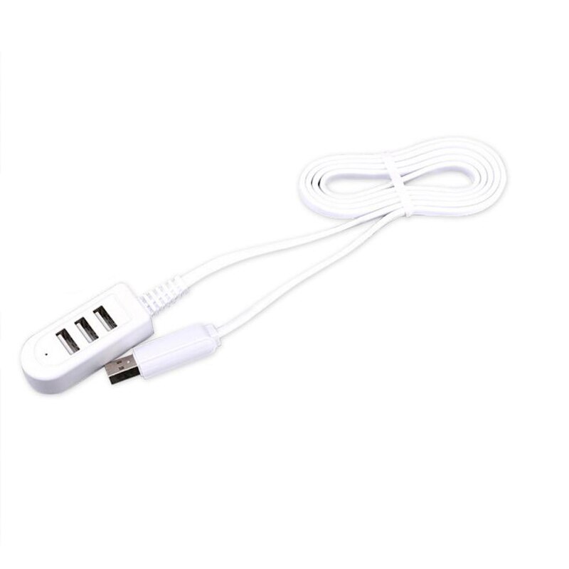 3 -poorts usb 3.0- hub met stroomoplader en schakelaar, meerdere usb-splitters, usb 3.0, usb 3 usb-hub, hab usb-adapter: 1.2m