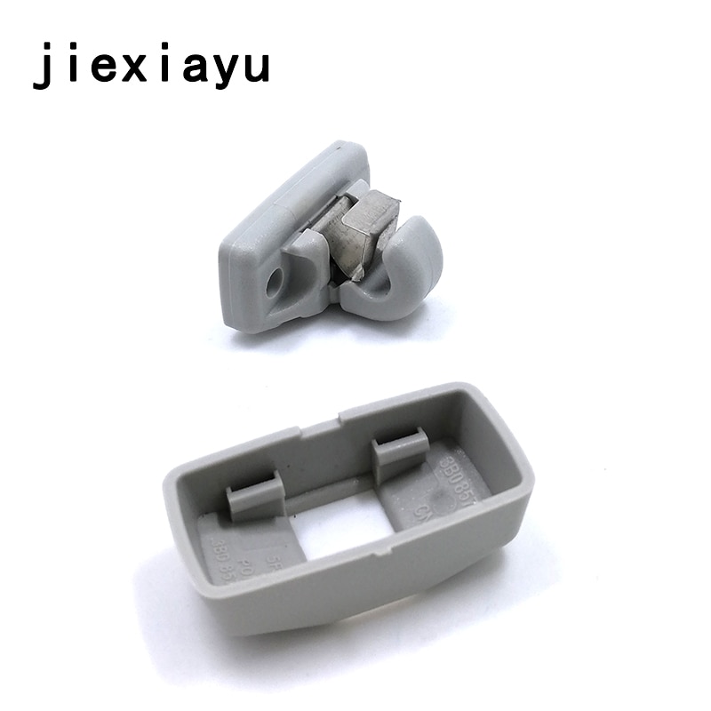 1 Pcs Oem Grijs Zonnekleppen Haken Voor Golf Passat Beetle Bora Sharan Fabia Octavia 3B0 857 561 B 82V 3B0857561 B Y20 3B0 857 561 B